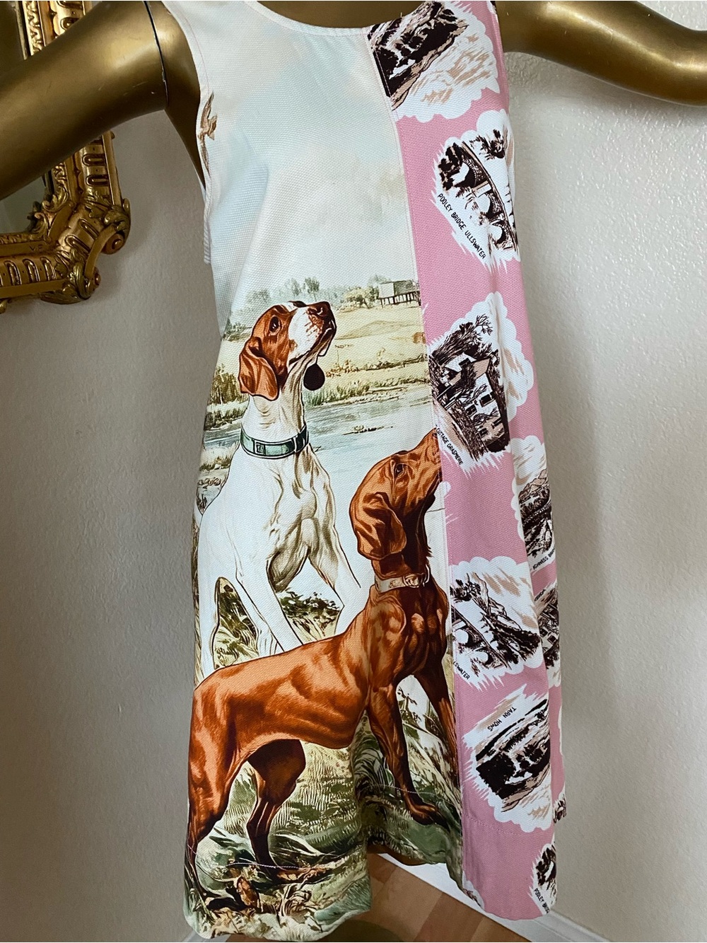 Anthropologie Maeve Keiko Dog Motif Dress - Picture 5 of 14